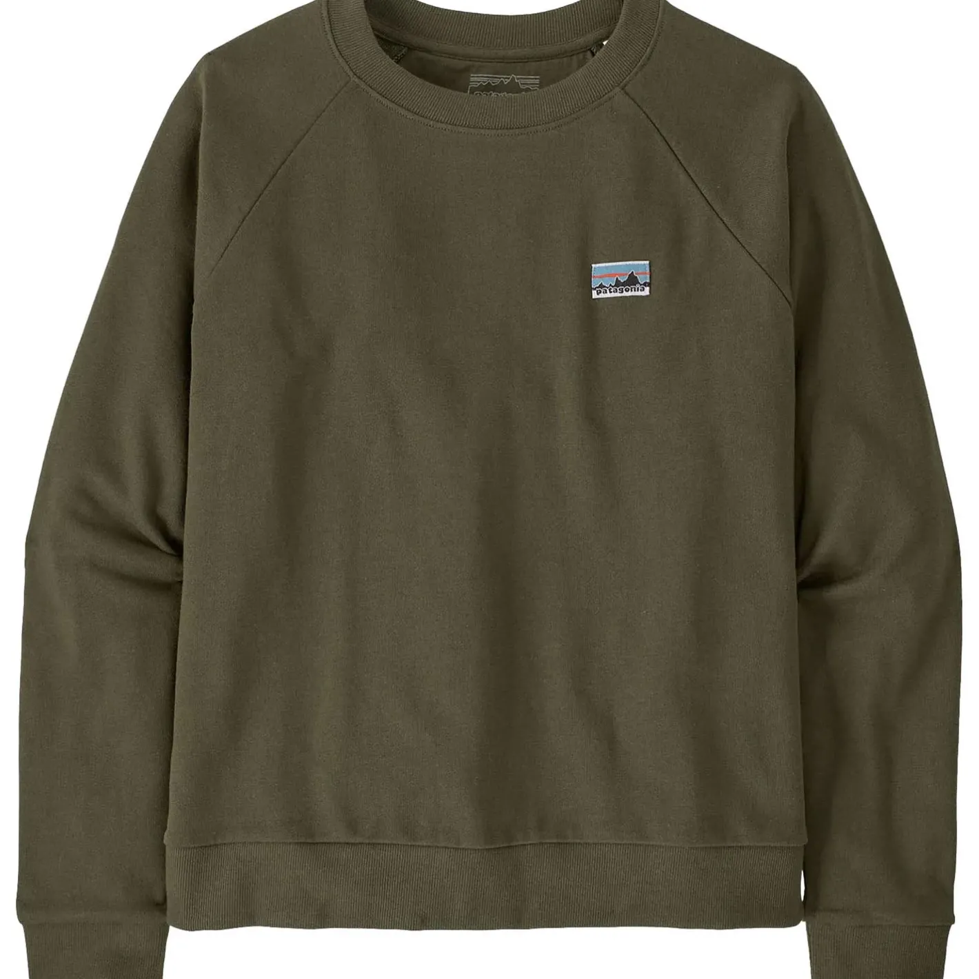 Patagonia Sweaters Og Pullovers<Womens Regenerative Org. Cotton Essential Top Grøn (PINE NEEDLE GREEN)