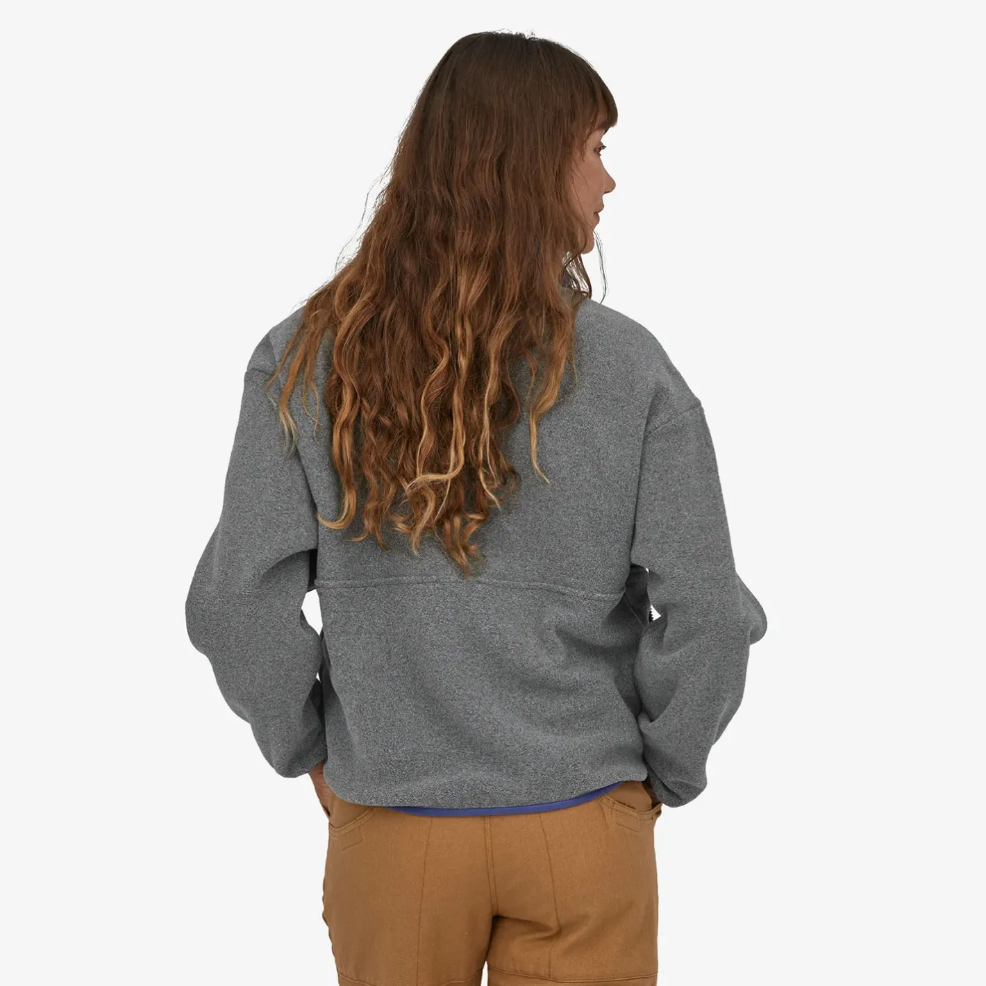 Patagonia Sweaters Og Pullovers<Womens Synch Marsupial Grå (NICKEL)