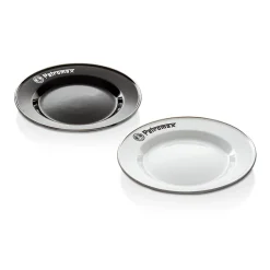 Petromax Udstyr Til Bålmad|Bestik, Tallerkener Og Kopper<Enamel Plates 2 Pieces