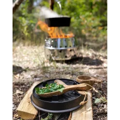 Petromax Udstyr Til Bålmad|Bestik, Tallerkener Og Kopper<Flat Bowl 23 Cm Brun (OLIVE WOOD)