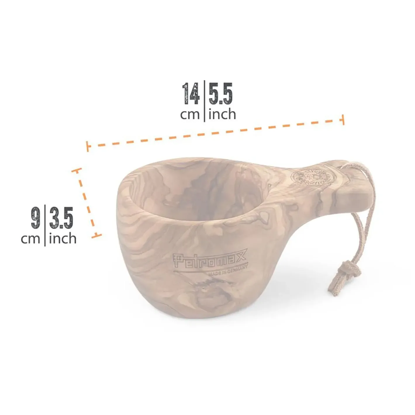 Petromax Udstyr Til Bålmad|Bestik, Tallerkener Og Kopper<Kuksa Cup Brun (OLIVE WOOD)