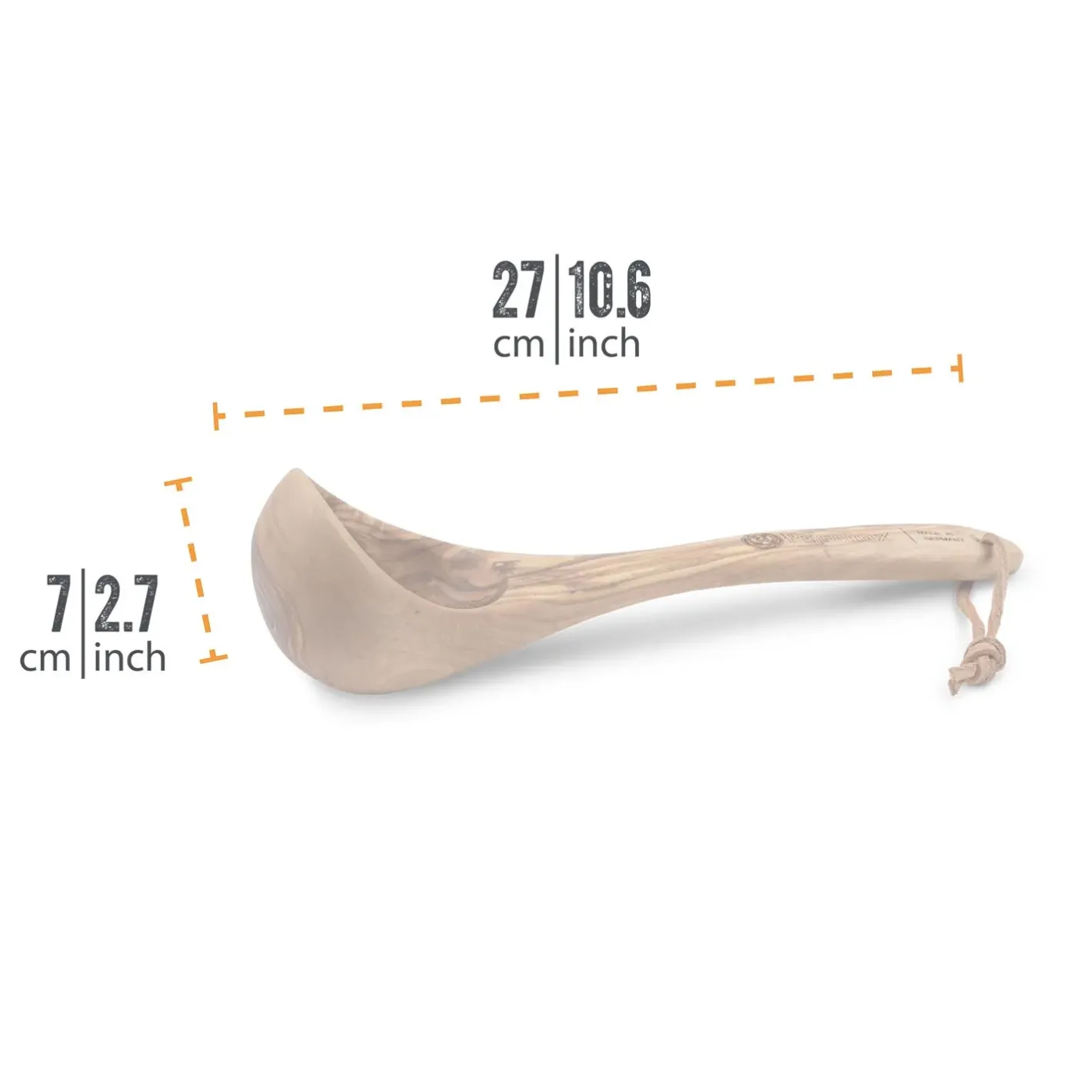 Petromax Udstyr Til Bålmad|Tilbehør Til Kogegrej<Ladle Olive Wood Brun (OLIVE WOOD)