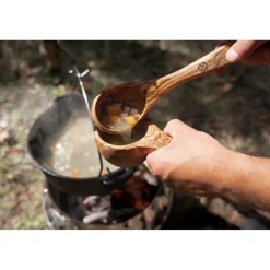 Petromax Udstyr Til Bålmad|Tilbehør Til Kogegrej<Ladle Olive Wood Brun (OLIVE WOOD)