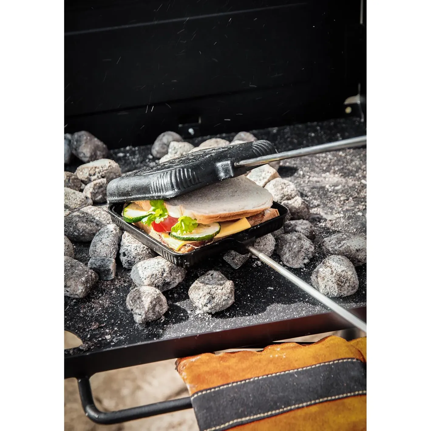 Petromax Udstyr Til Bålmad|Gryder Og Pander<Sandwich Iron