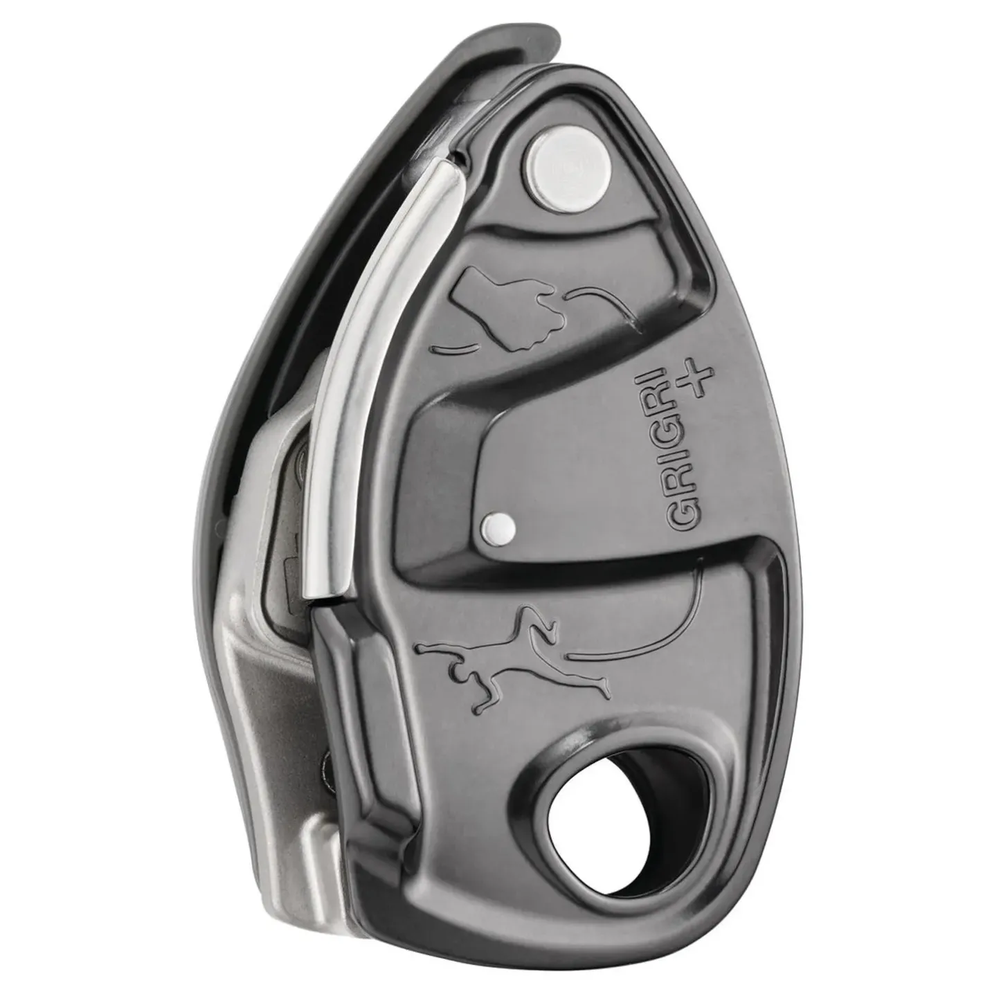 Petzl Bremser<GriGri + Grå (GRAY)