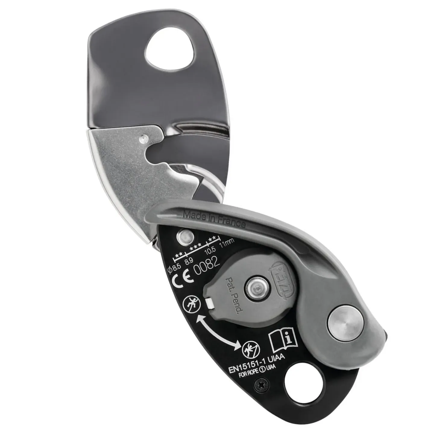 Petzl Bremser<GriGri + Grå (GRAY)
