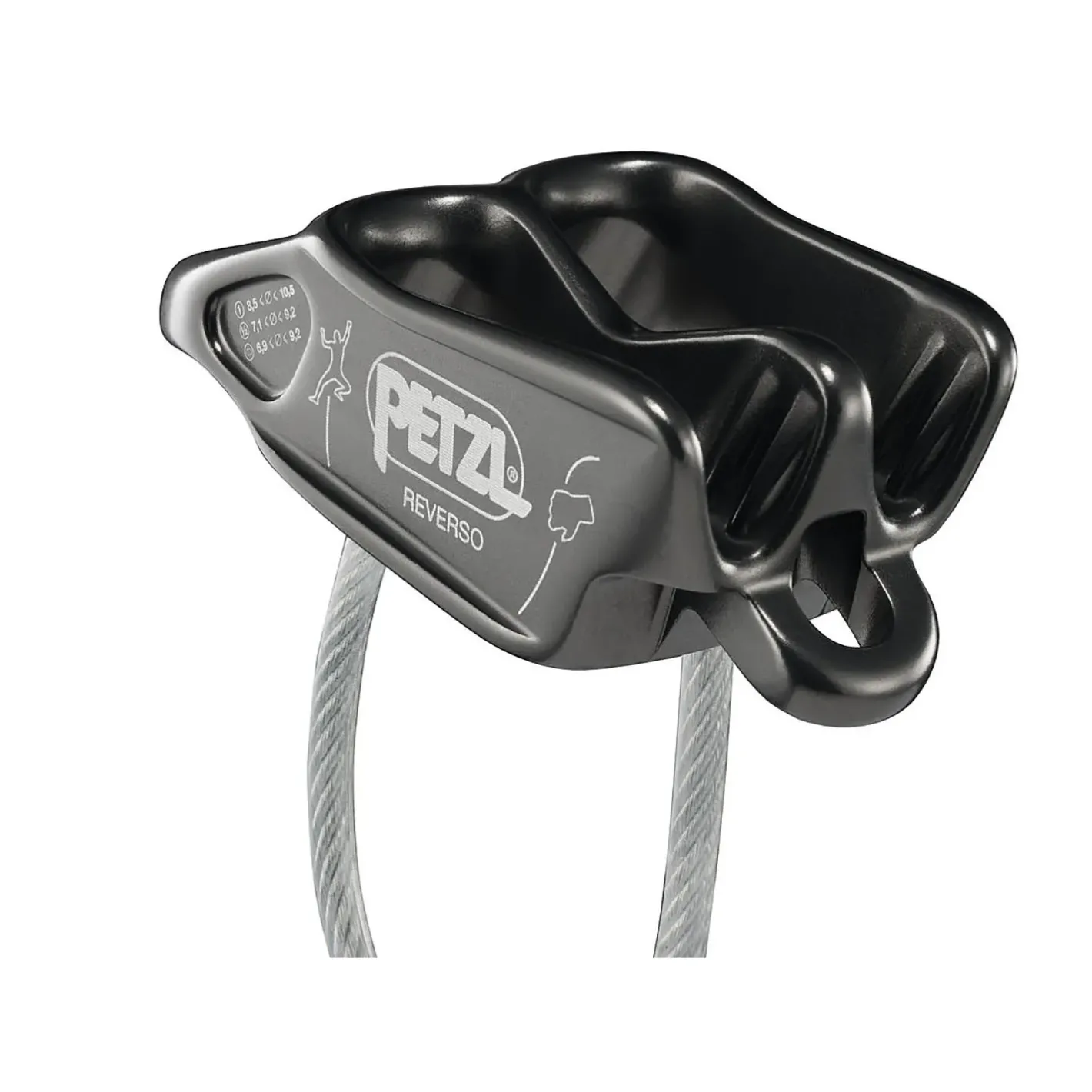 Petzl Bremser<Reverso Belay Device Grå (GRAY)