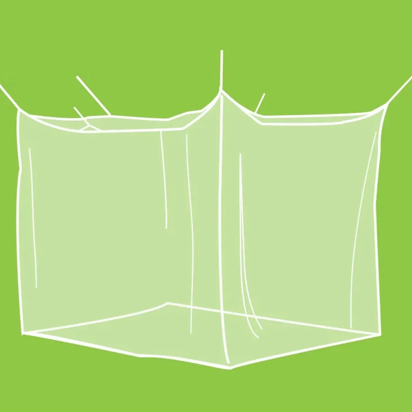 Pharmavoyage Myggenet<Mosquito Net Cabin 2 - Impregnated Hvid (WHITE)