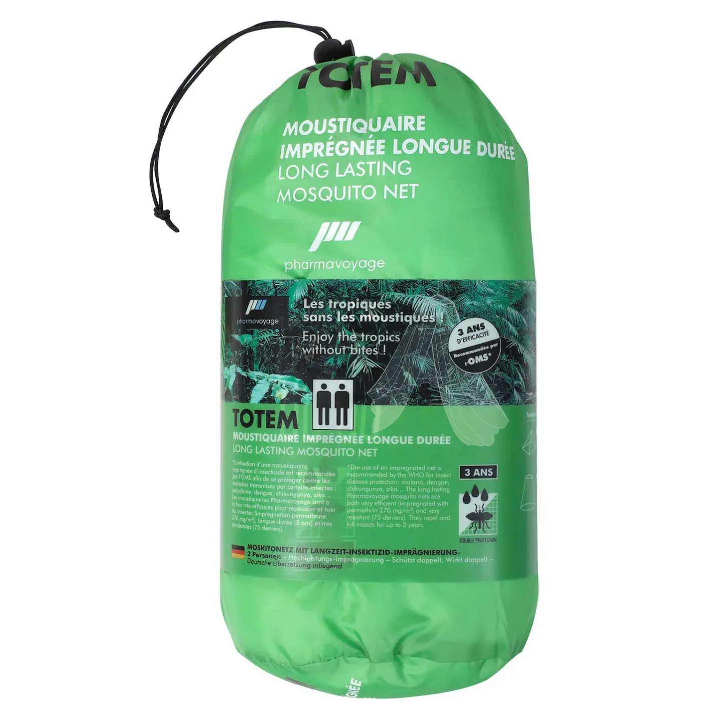 Pharmavoyage Myggenet<Mosquito Net Totem - Impregnated Hvid (WHITE)