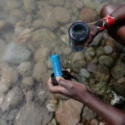 Platypus Vandrensning<Daycap In-bottle Filter (widemouth) Blå (BLUE)