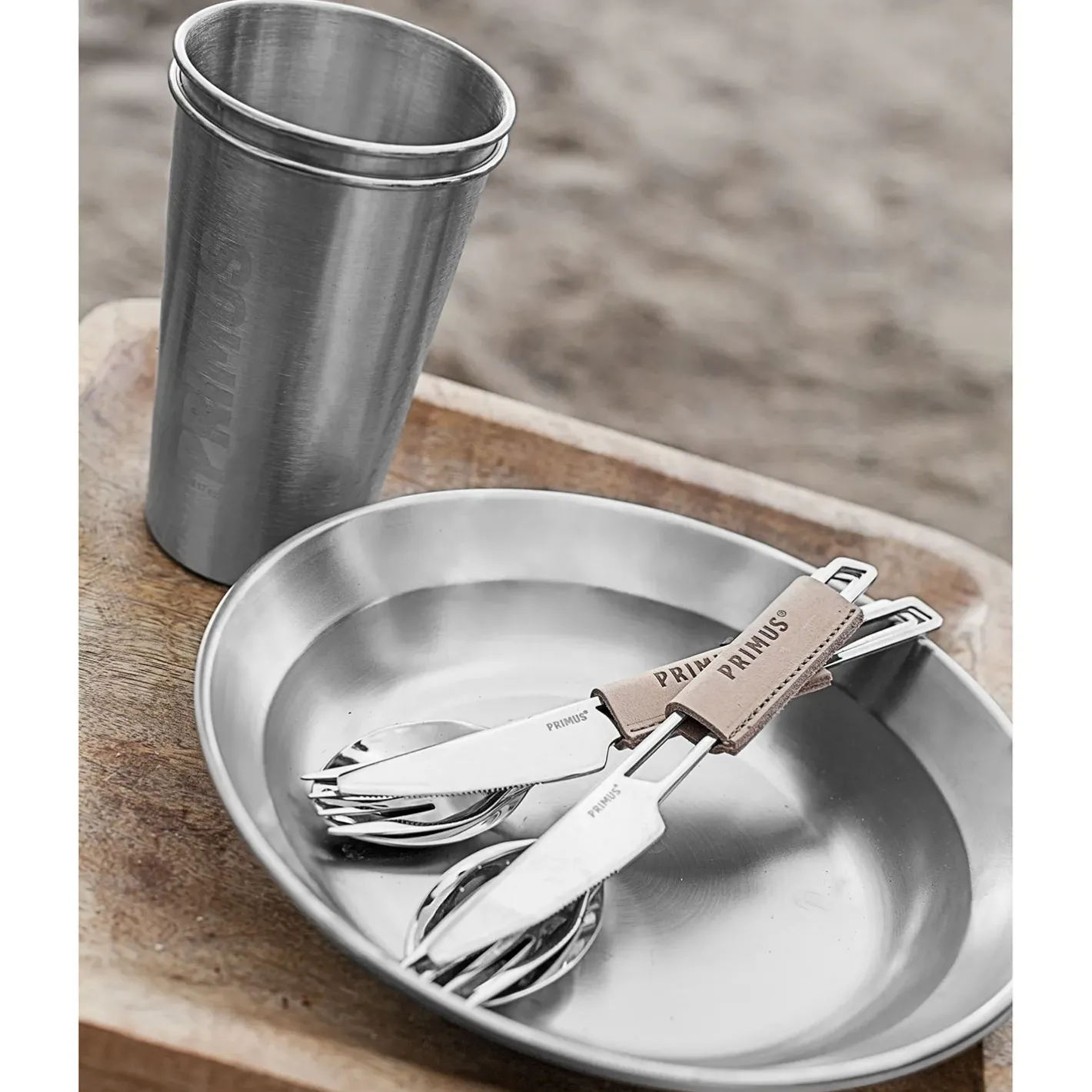Primus Bestik, Tallerkener Og Kopper<CampFire Cutlery Set