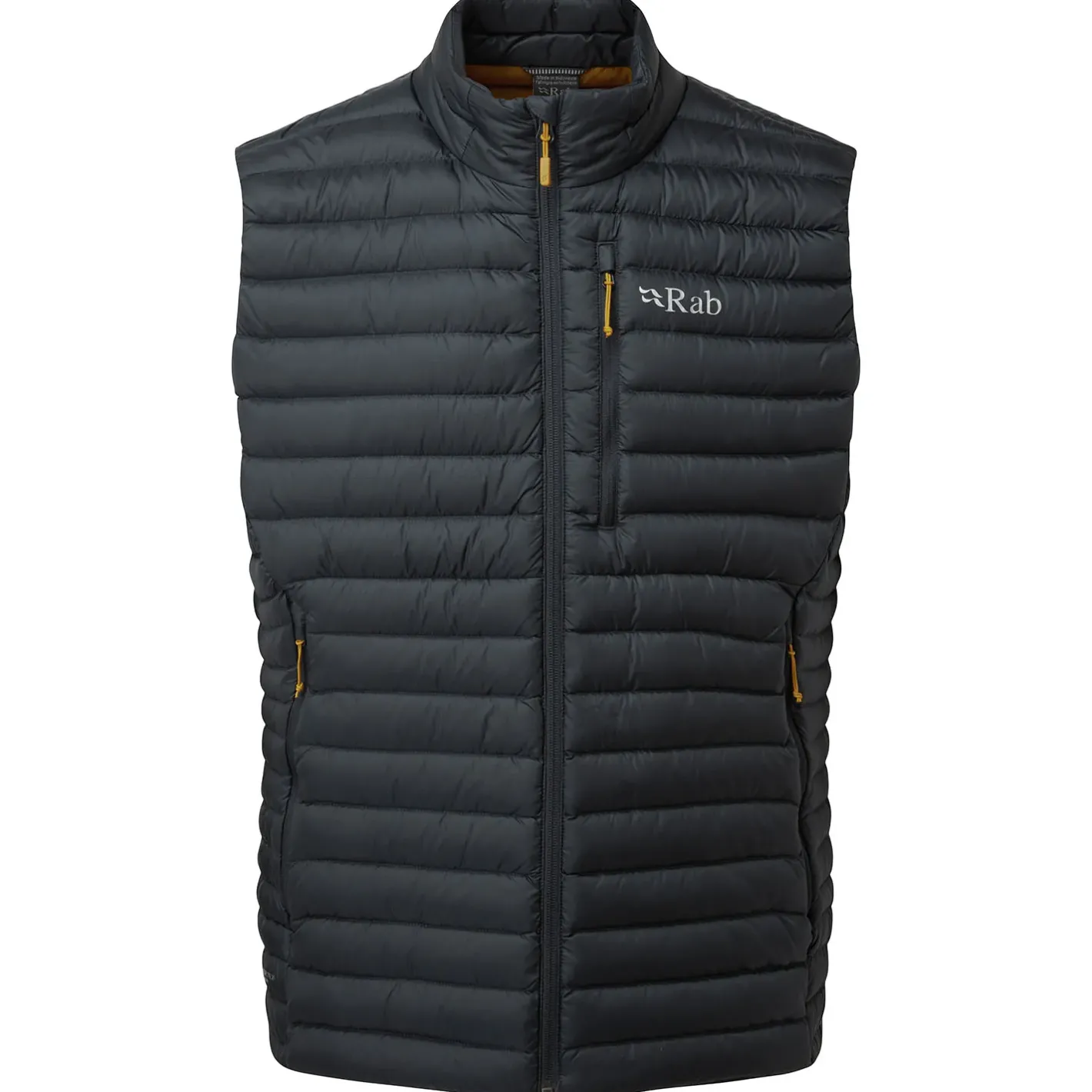 RAB Veste<Mens Microlight Vest Sort (BELUGA)