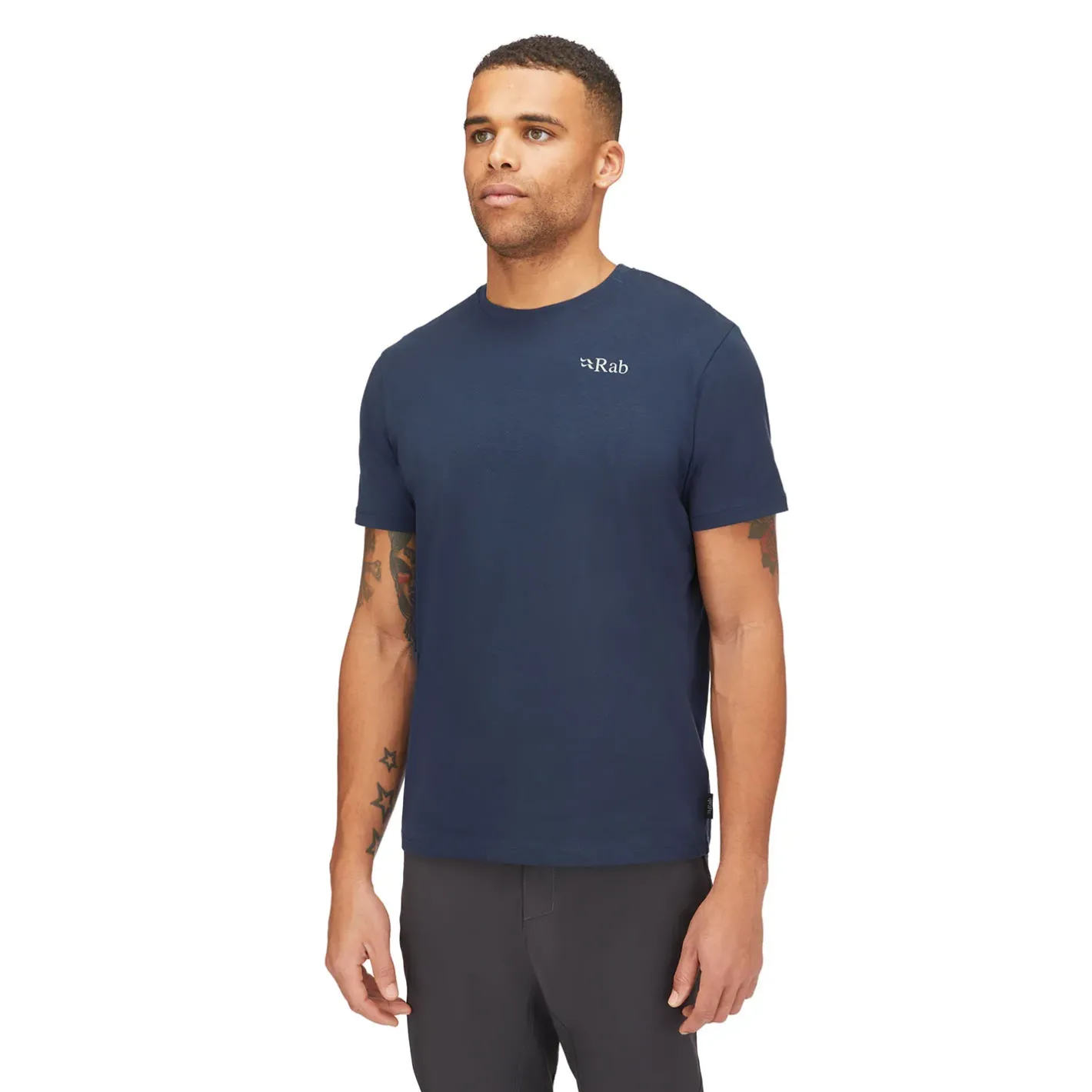 RAB T-Shirts<Mens Stance Axe Tee Blå (DEEP INK)