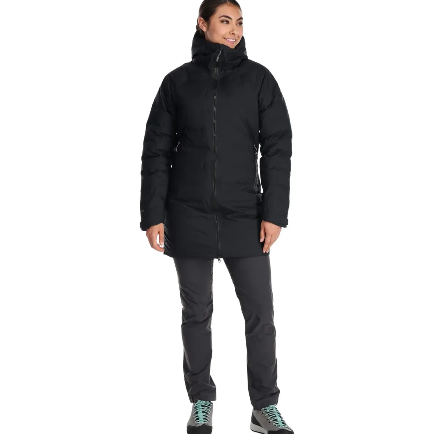 RAB Varme Jakker<Womens Valiance Parka Sort (BLACK)