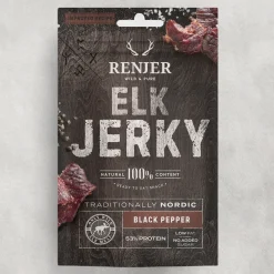 Renjer Mad<Nordic Elk Jerky Black Pepper