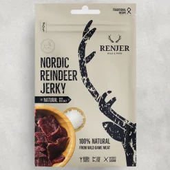 Renjer Mad<Nordic Reindeer Jerky Sea Salt