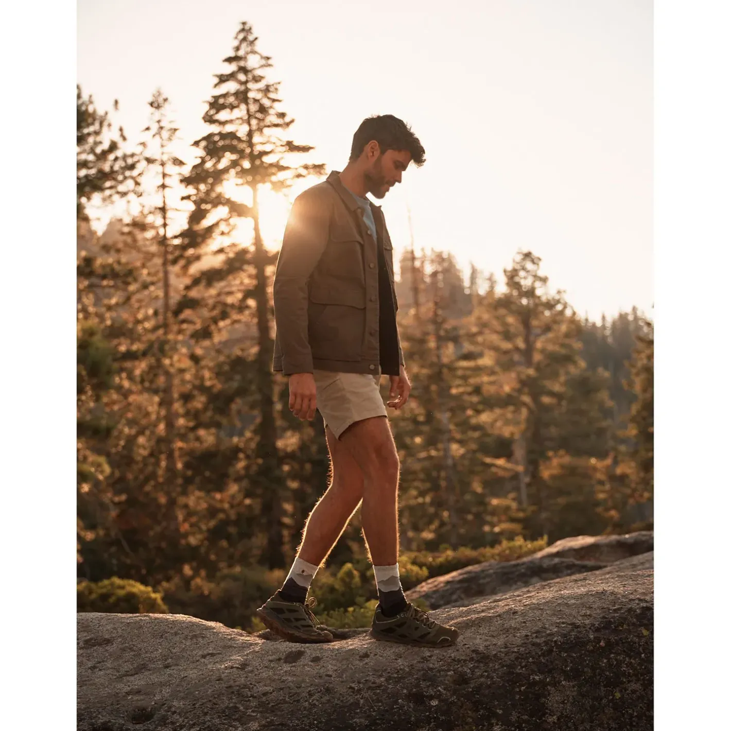 Et Grønnere Valg Softshelljakker<Royal Robbins Mens Billy Goat II Jacket Grøn (EVERGLADE)