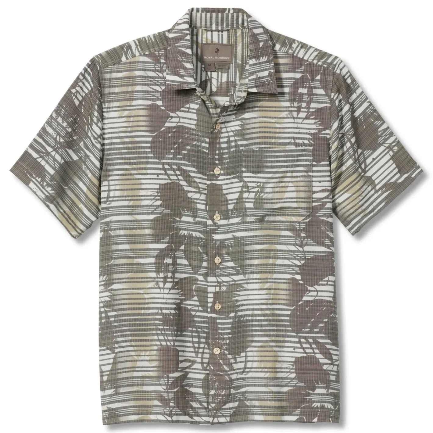 Et Grønnere Valg Skjorter<Royal Robbins Mens Comino Leaf S/S