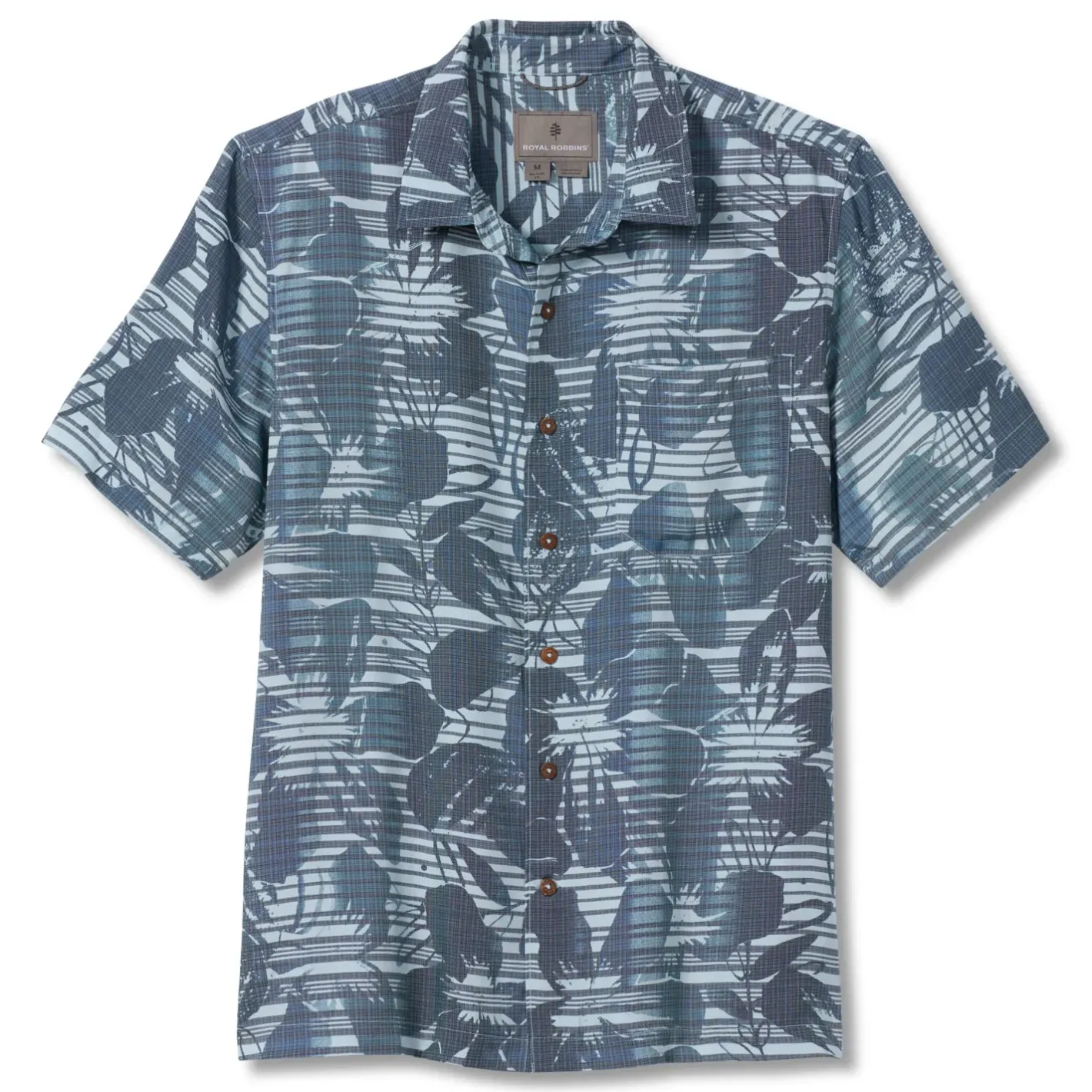 Et Grønnere Valg Skjorter<Royal Robbins Mens Comino Leaf S/S