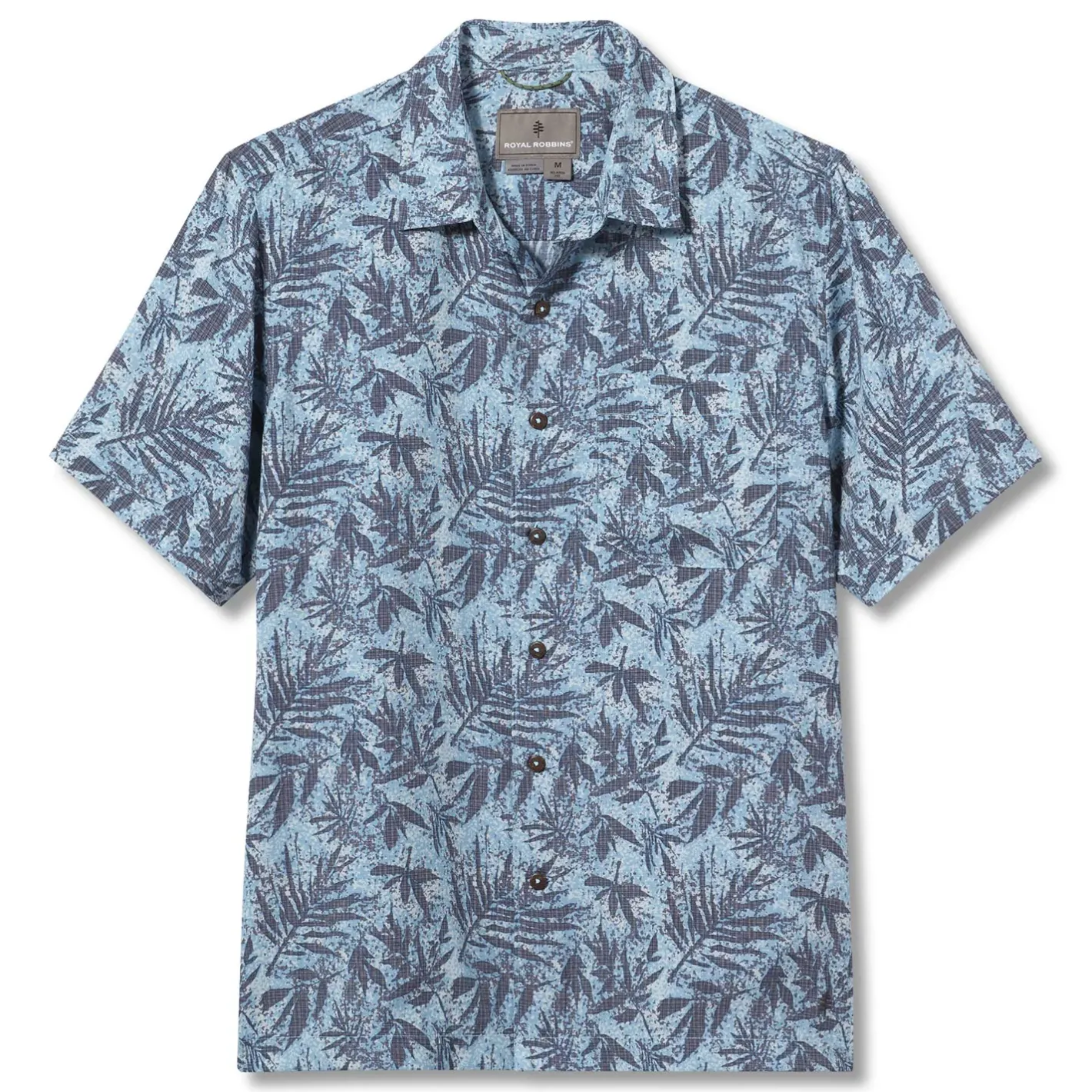 Et Grønnere Valg Skjorter<Royal Robbins Mens Comino Leaf S/S