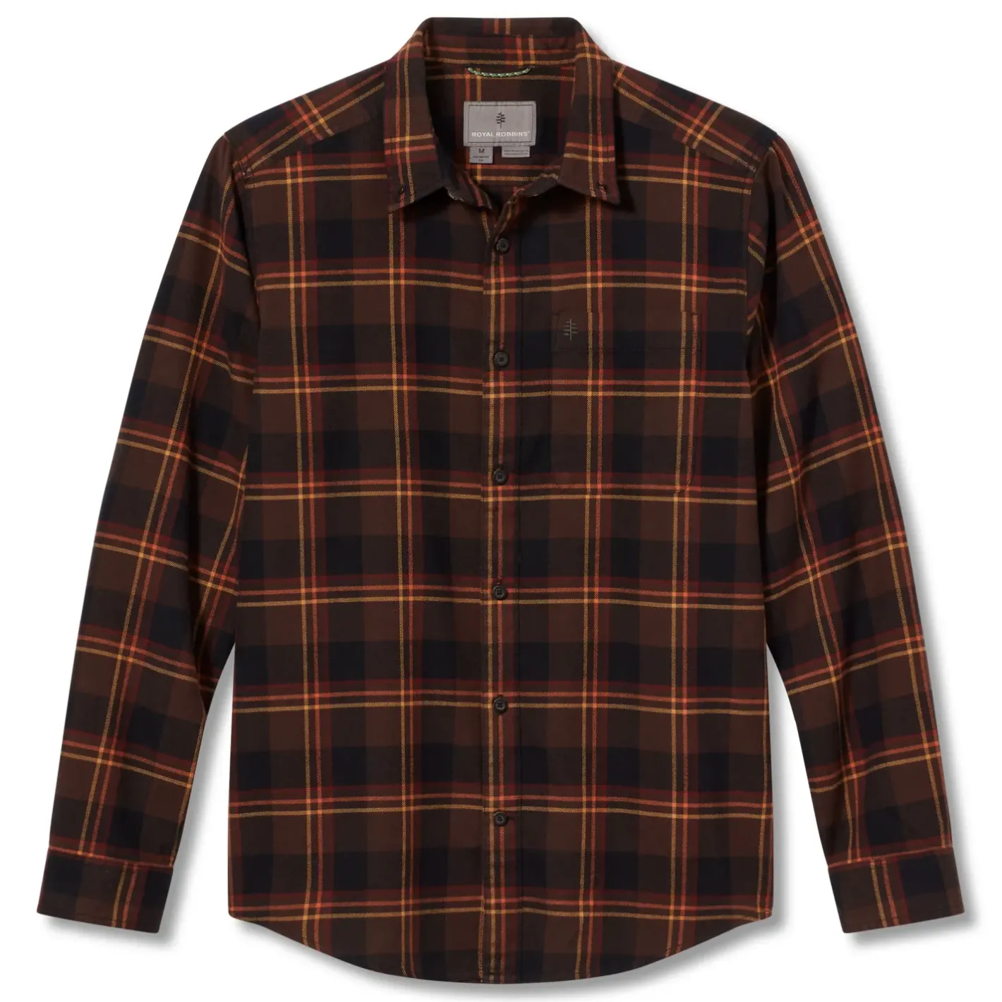 Et Grønnere Valg Skjorter<Royal Robbins Mens Lieback Organic Cotton Flannel L/S