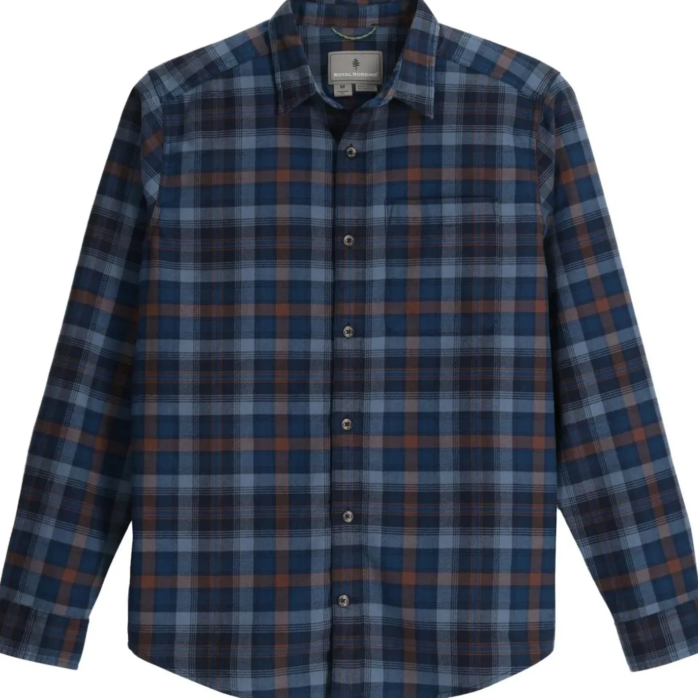 Et Grønnere Valg Skjorter<Royal Robbins Mens Lieback Organic Cotton Flannel L/S