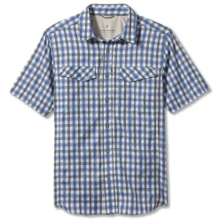 Royal Robbins Skjorter<Mens Travel Light S/S Grå (CADET)