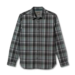 Et Grønnere Valg Skjorter<Royal Robbins Mens Trouvaille Organic Cotton Plaid L/S
