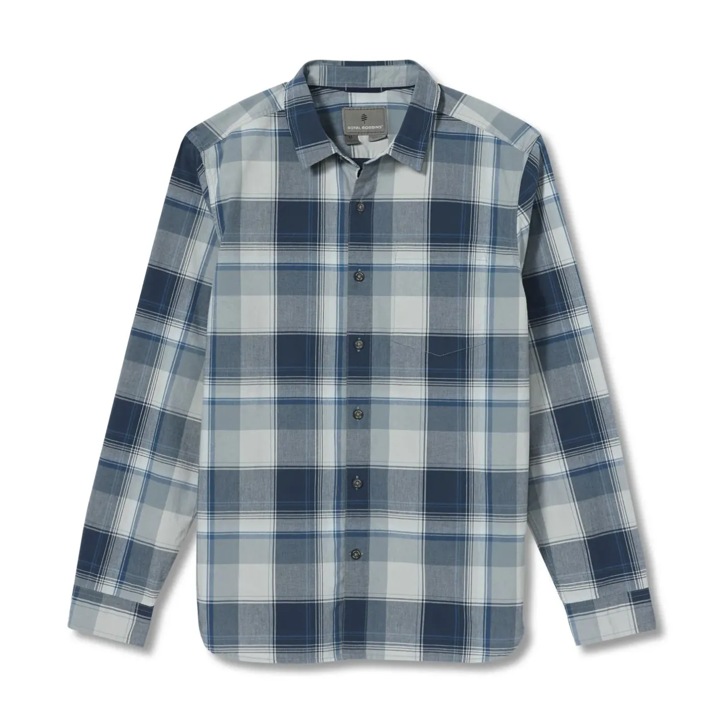 Et Grønnere Valg Skjorter<Royal Robbins Mens Trouvaille Organic Cotton Plaid L/S