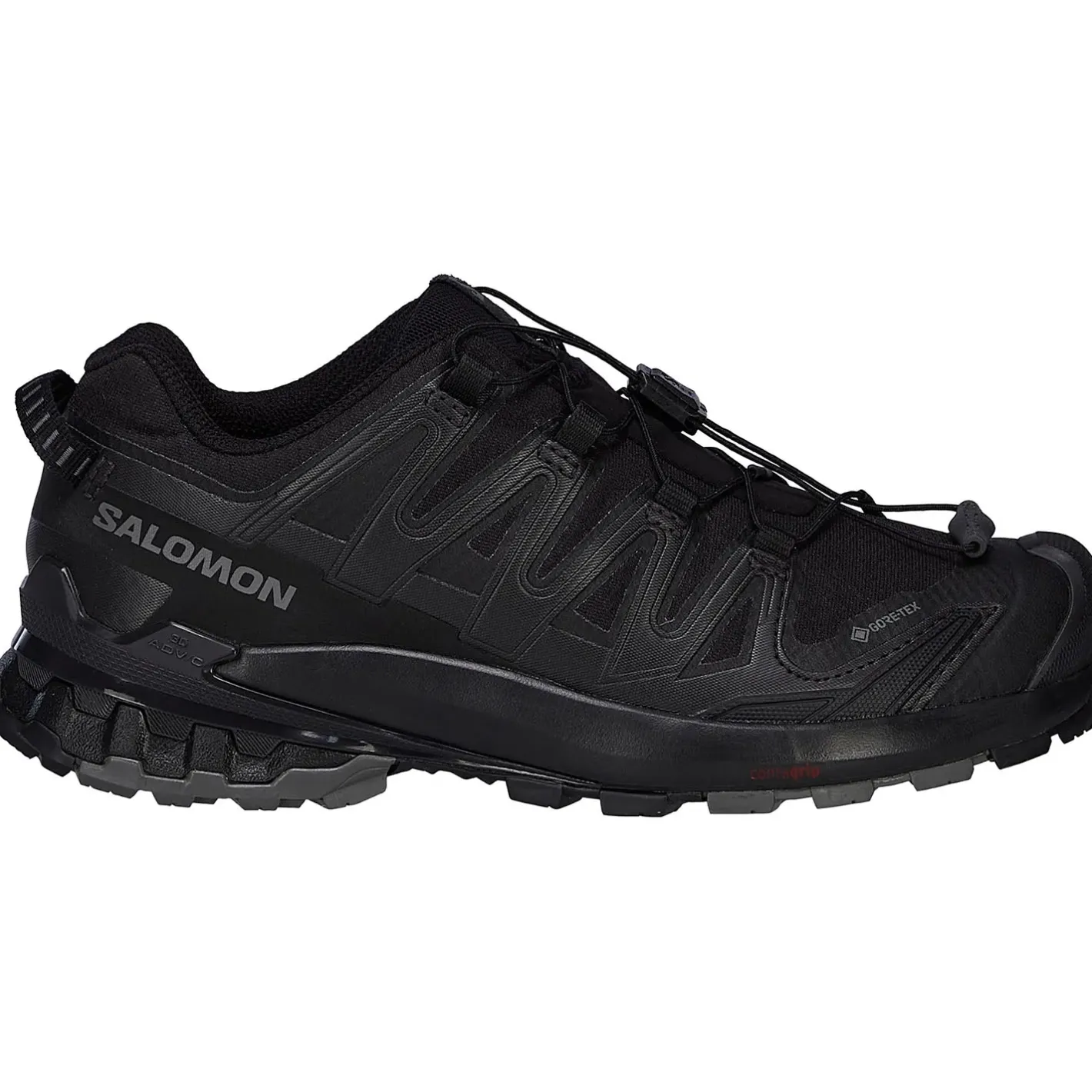 Salomon Løbesko<Womens XA Pro 3D V9 Gore-Tex Sort (BLACK/PHANTOM/PEWTER)