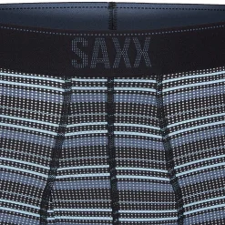 SAXX Uldunderdele<Mens Quest Qdm Boxer Brief Fly 2pk Grå (SUNRISE STRIPE/BLACK II)