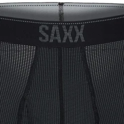 SAXX Uldunderdele<Mens Quest Qdm Boxer Brief Fly 2pk Grå (SUNRISE STRIPE/BLACK II)