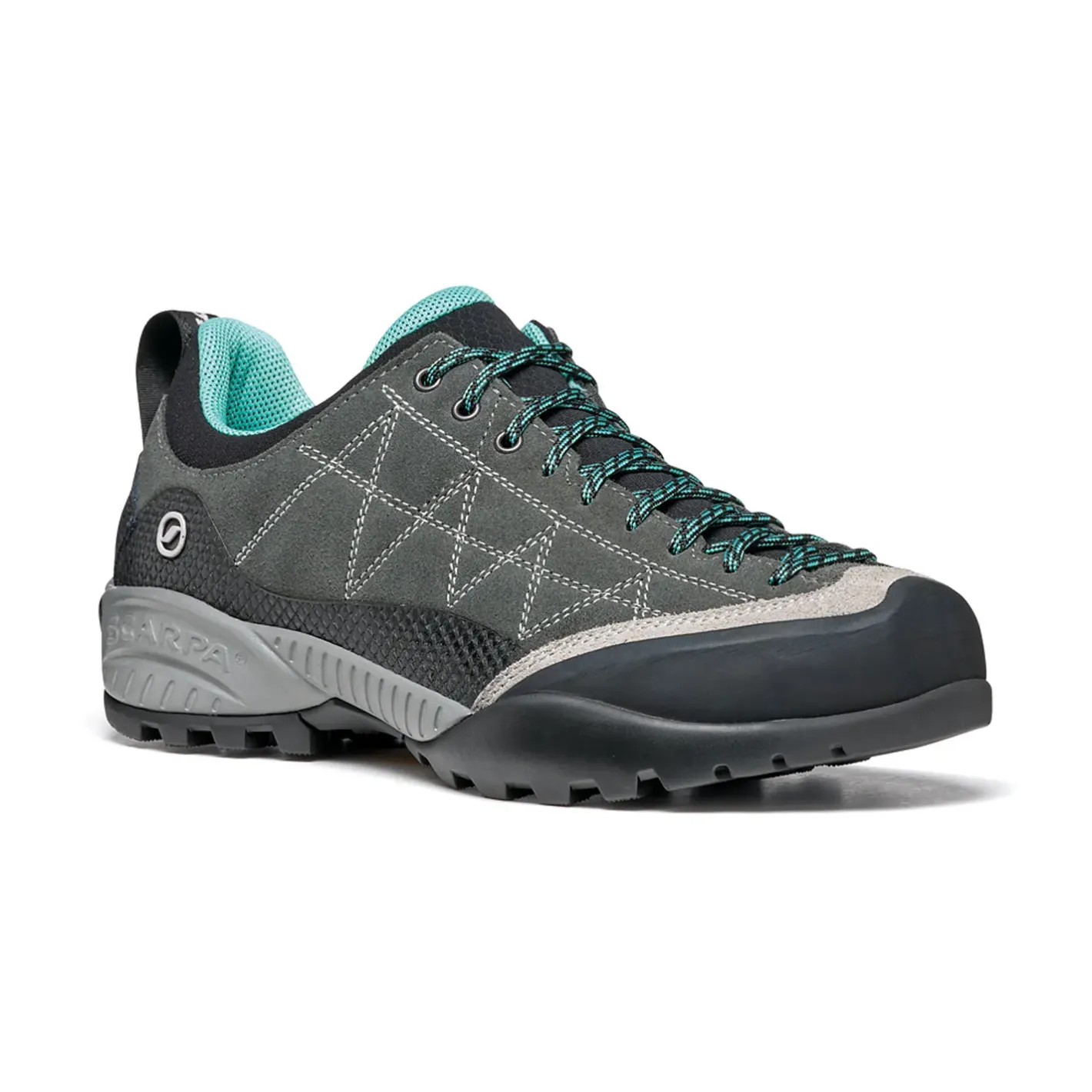 Scarpa Vandresko|Vandresko<Womens Zen Pro Grå (SHARK/GREEN BLUE)