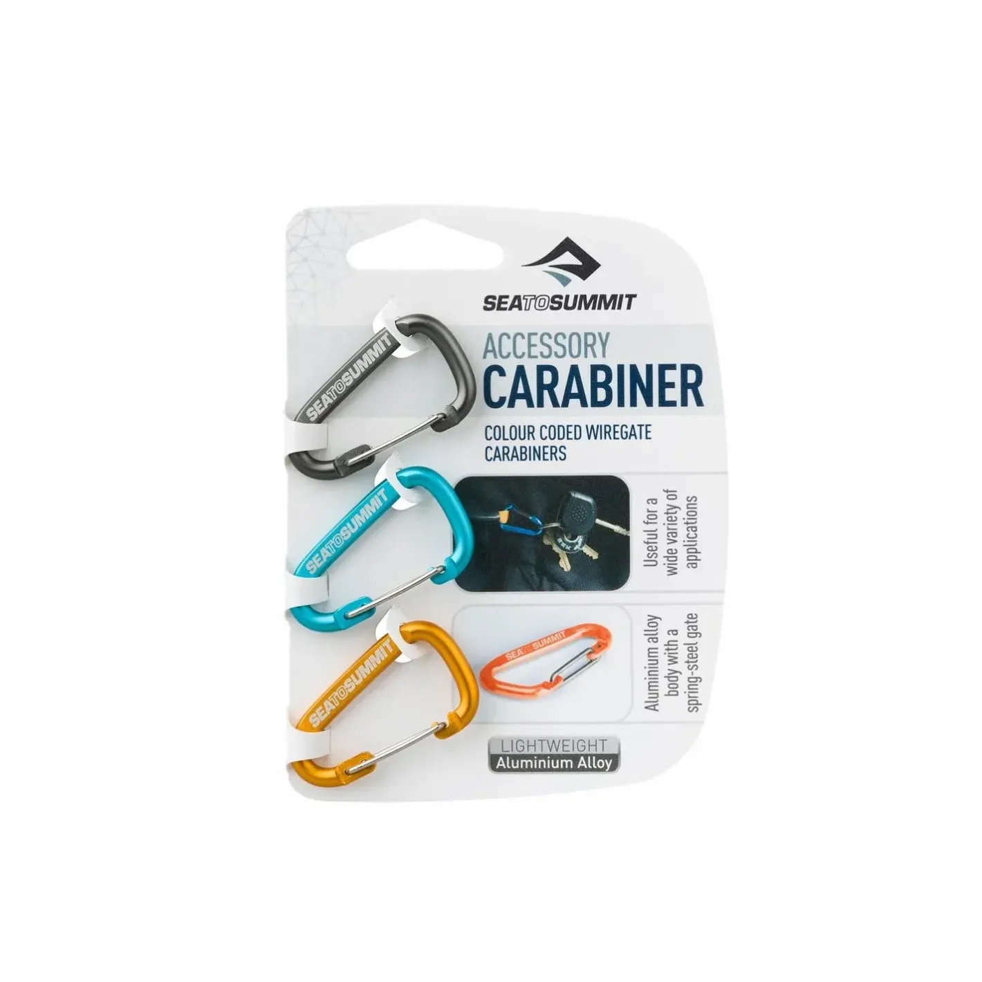 Sea to Summit Tilbehør Til Rejseudstyr<Accessory Carabiner Set 3 Pcs