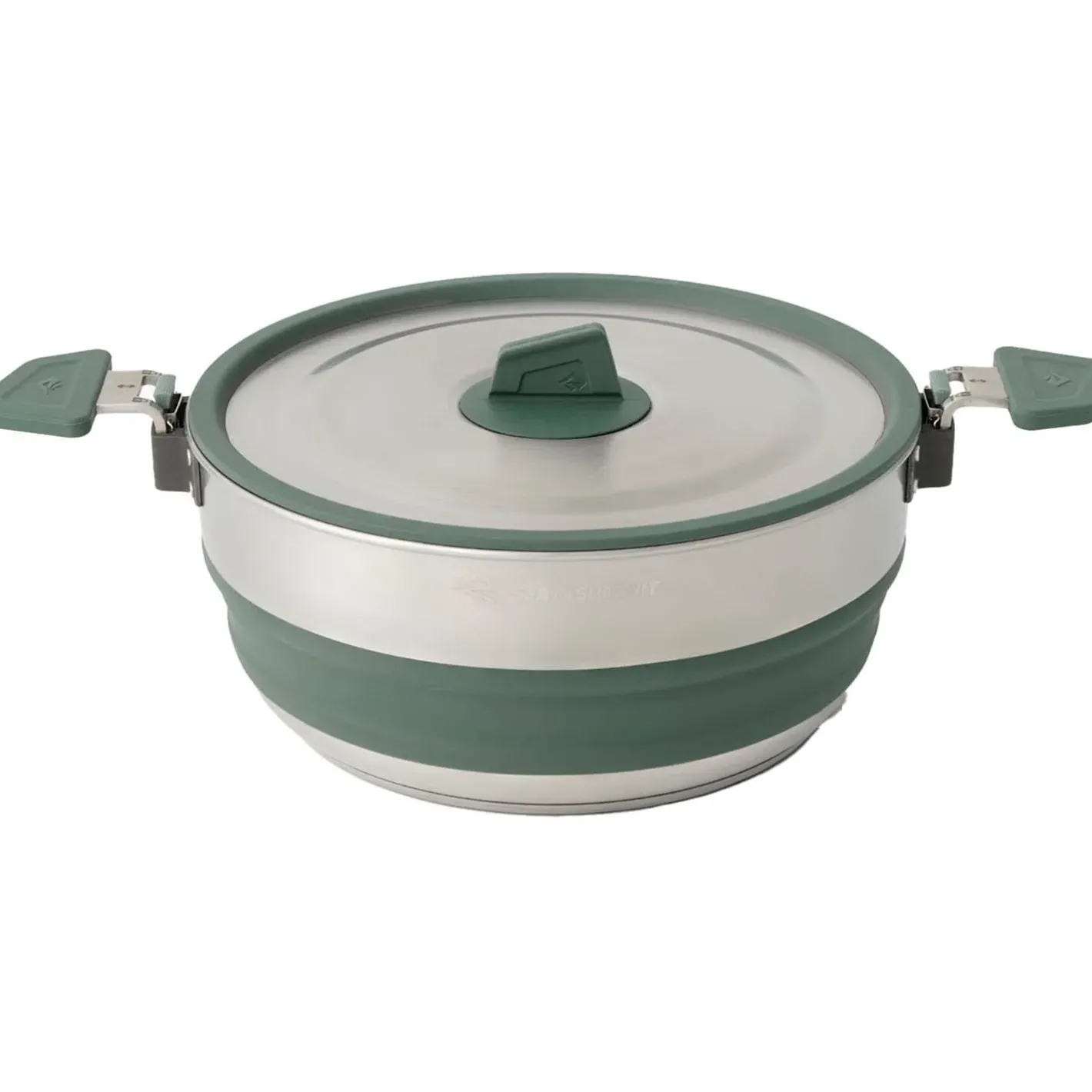 Sea to Summit Gryder Og Pander<Detour Collapsible Pot 3l Grå (STAINLESS STEEL)