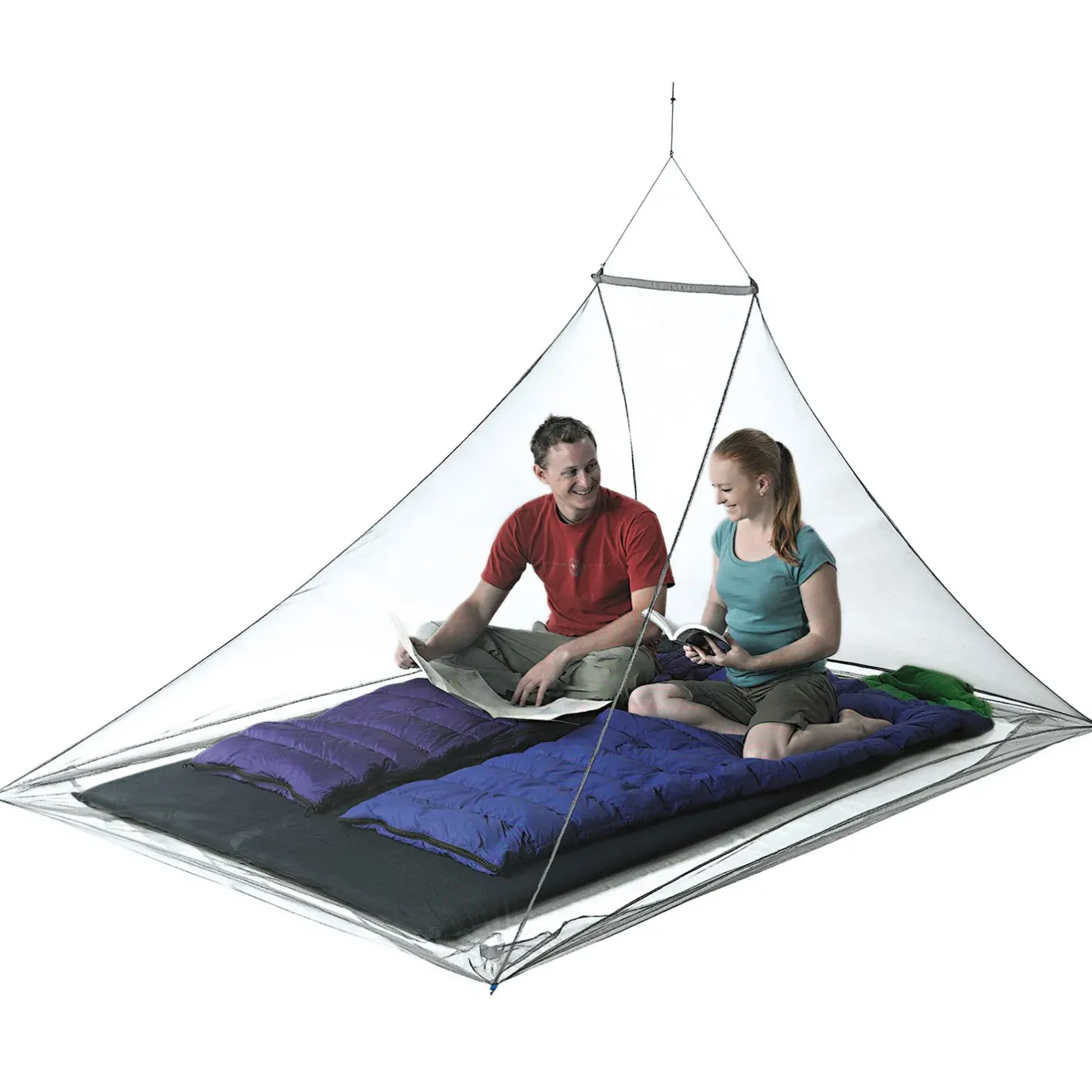 Sea to Summit Myggenet<Nano Mosquito Pyramid Net Double
