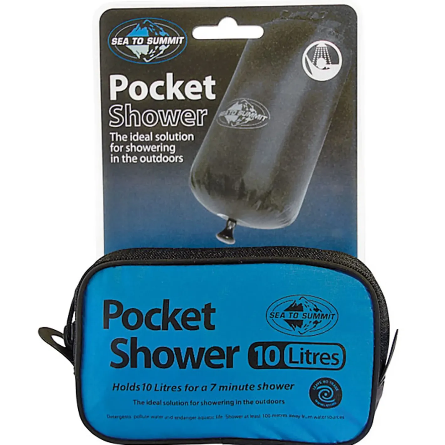 Sea to Summit Tilbehør Til Rejseudstyr<Pocket Shower Sort (BLACK)