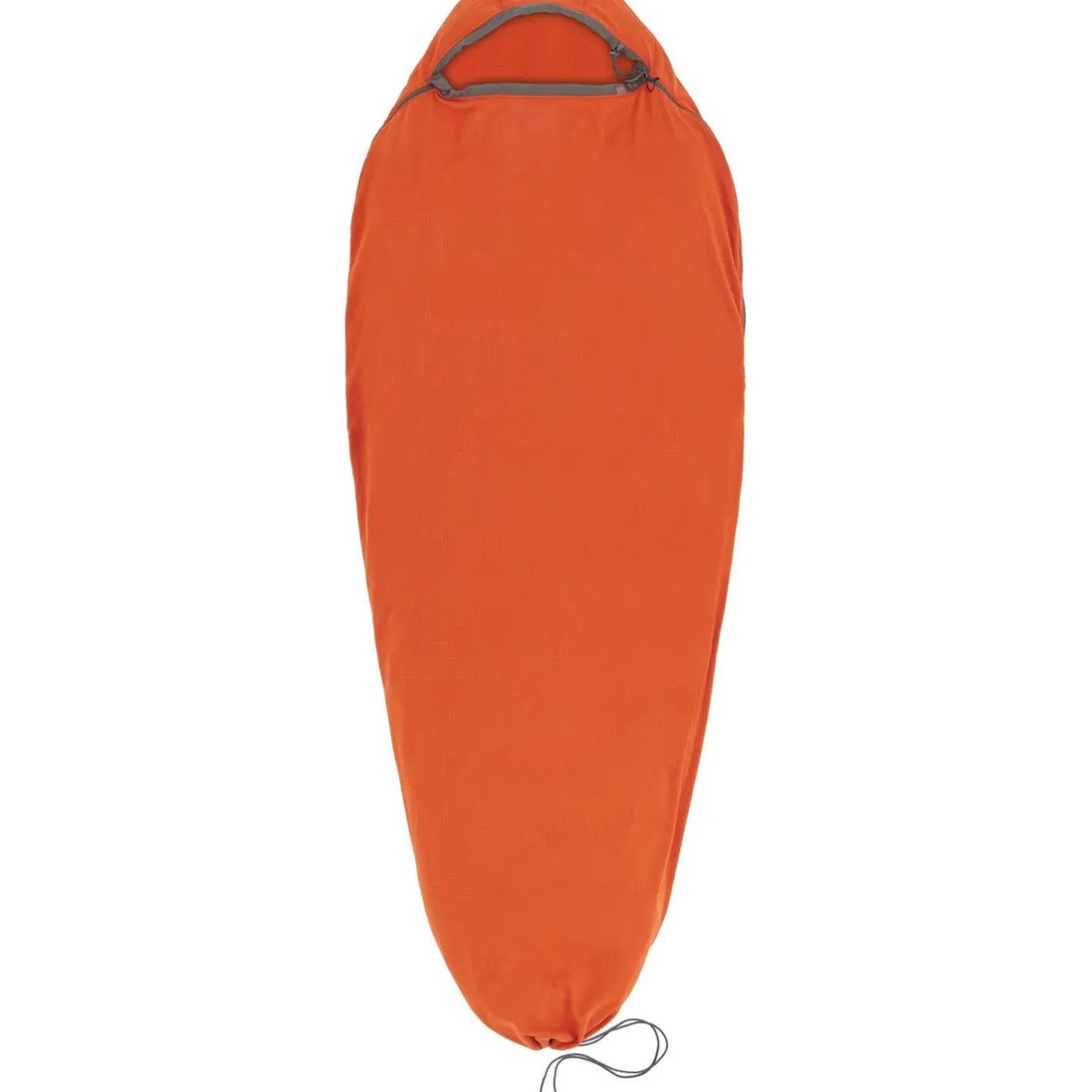 Sea to Summit Lagenposer<Reactor Fleece Liner Mummy W/Drawcord Rød (PICANTE RED)