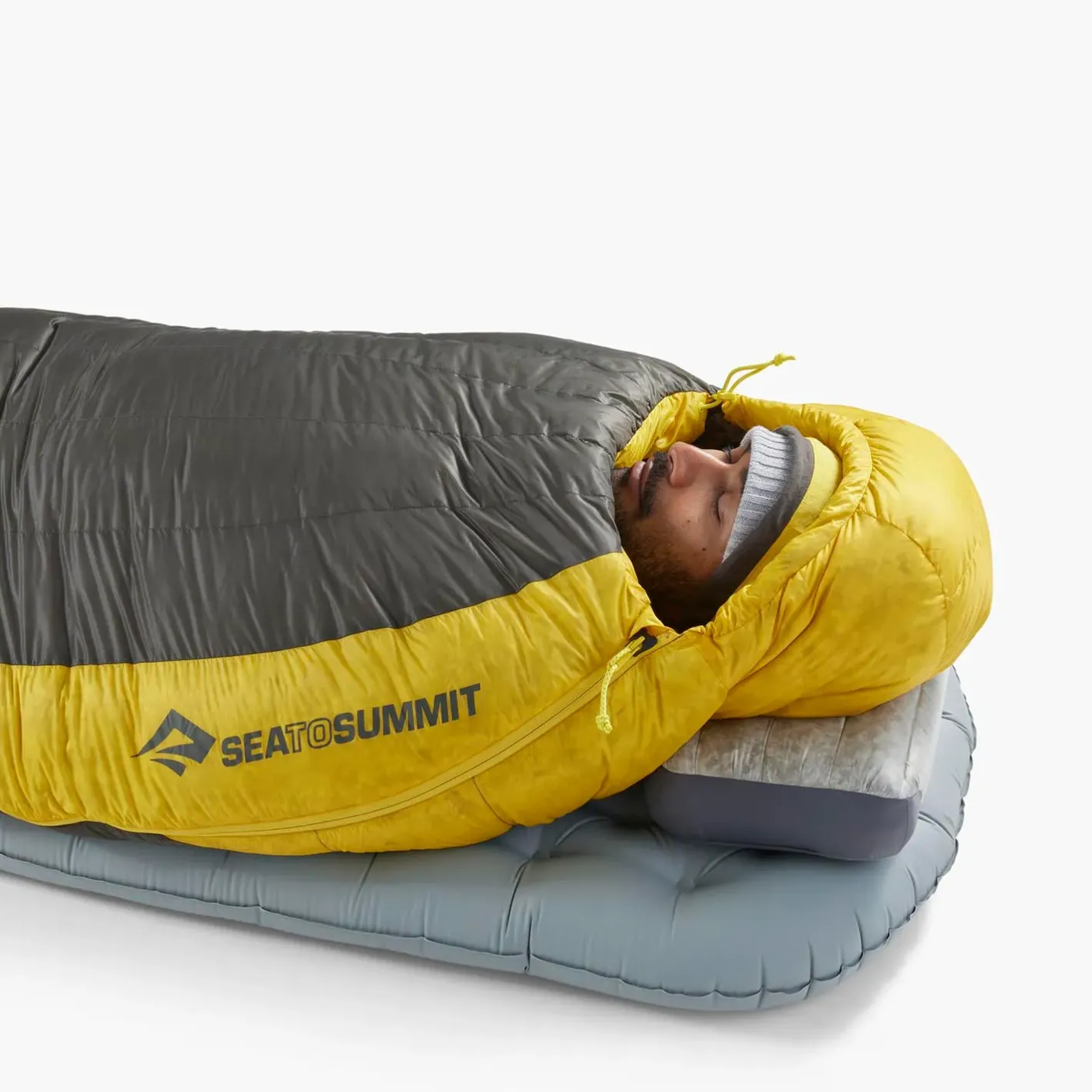 Sea to Summit Dunsoveposer<Spark -18c Down Sleeping Bag Sort (BELUGA BLACK)