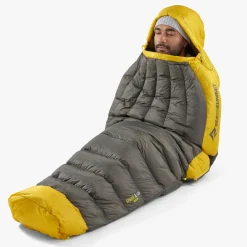 Sea to Summit Dunsoveposer<Spark -18c Down Sleeping Bag Sort (BELUGA BLACK)