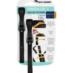 Sea to Summit Tilbehør Til Rygsække<Stretch-loc 15 - 20mm X 375mm 2 Pack Grå (CHARCOAL)