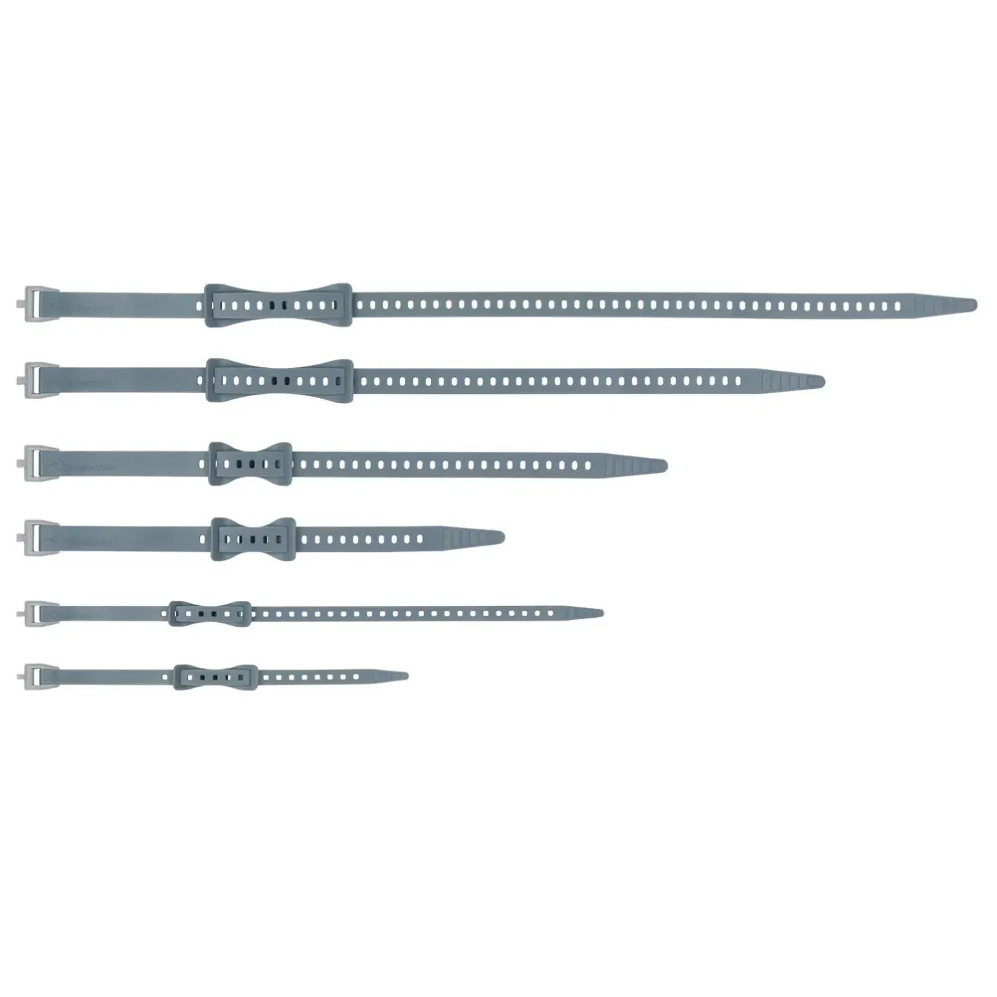 Sea to Summit Tilbehør Til Rygsække<Stretch-loc 30 - 20mm X 750mm 2 Pack Grå (CHARCOAL)