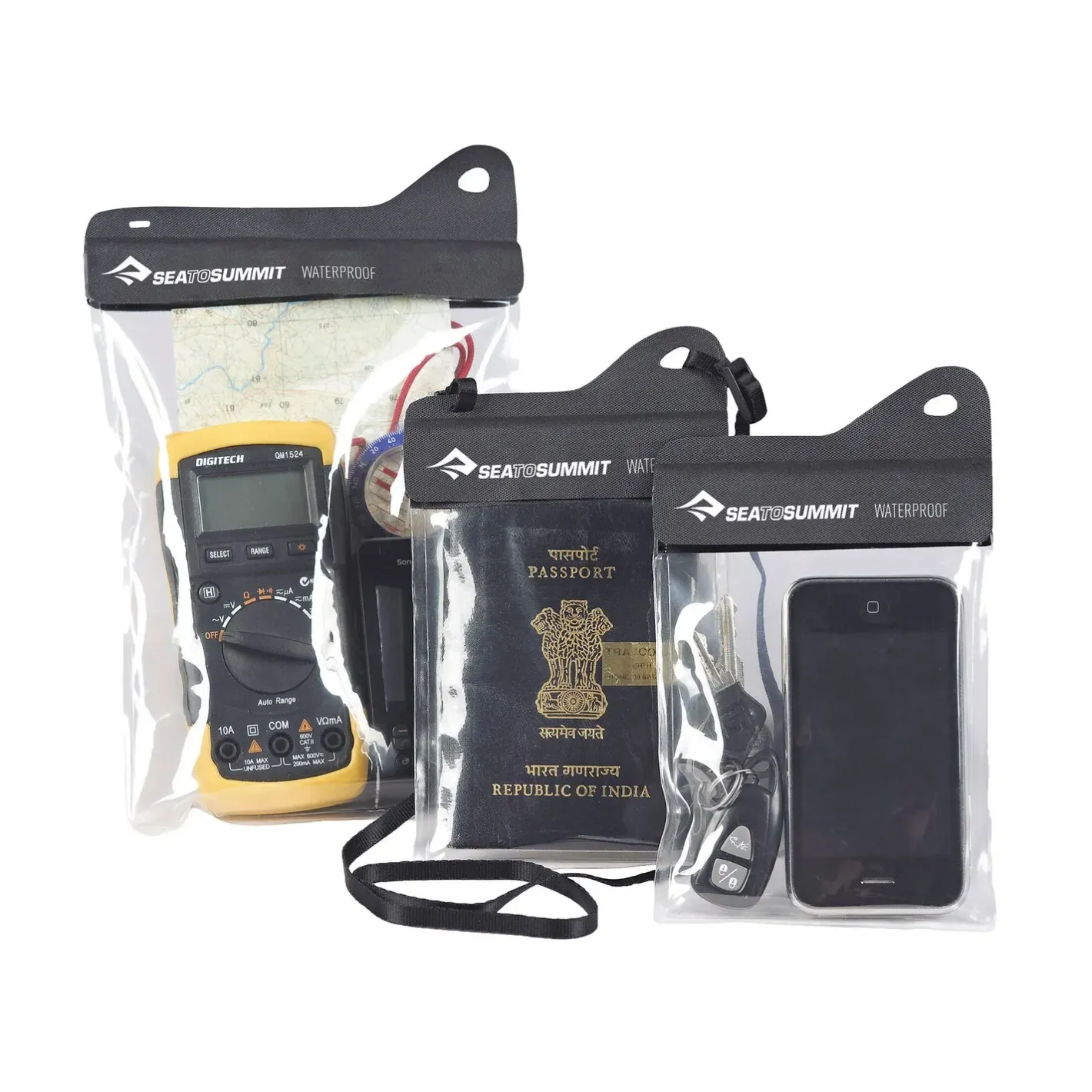 Sea to Summit Tilbehør Til Tasker<TPU Guide Accessory Case Medium Sort (BLACK)