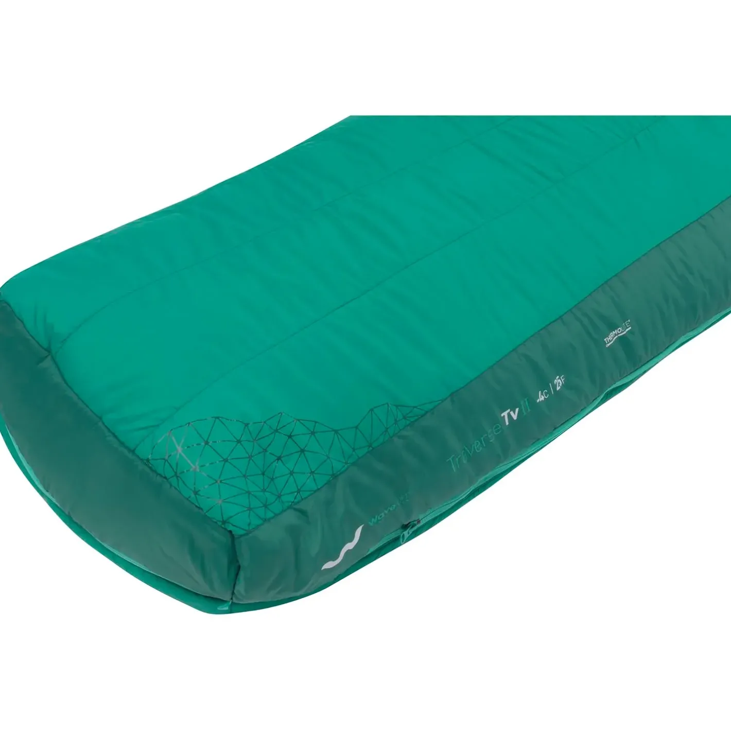 Sea to Summit Fibersoveposer<Traverse TvII -4c Sleeping Bag Grøn (FOREST/PINE)