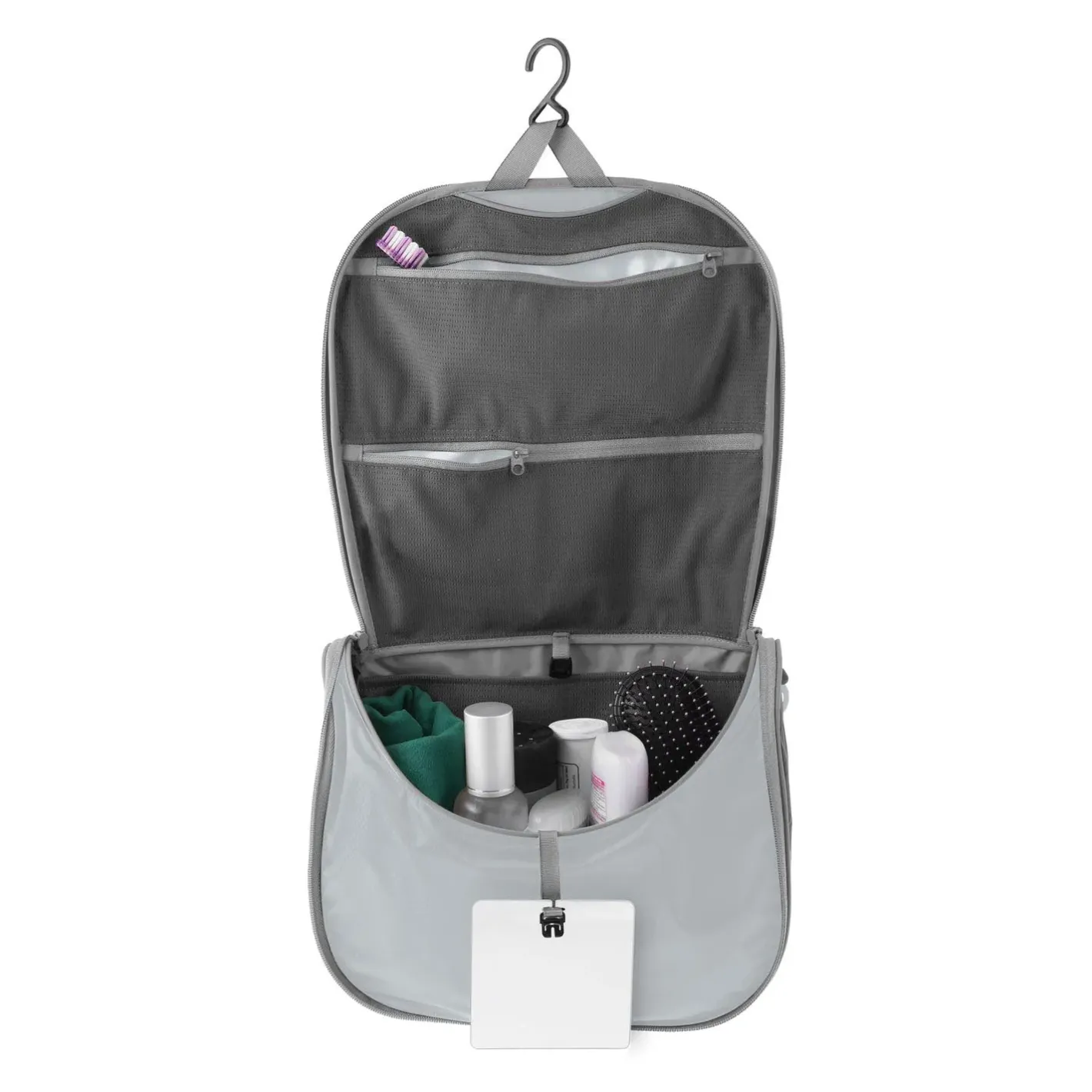 Sea to Summit Tilbehør Til Tasker<Ultra-sil Hanging Toiletry Bag Large Grå (HIGH RISE GREY)