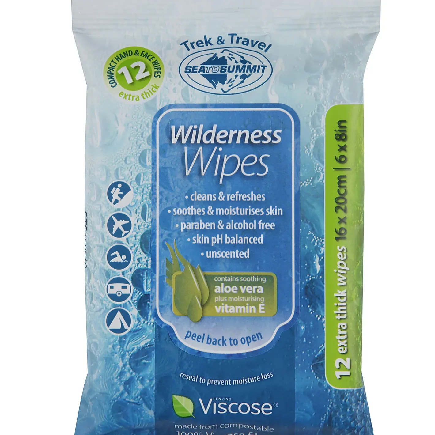 Sea to Summit Personlig Pleje<Wilderness Wipes Compact