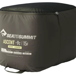 Sea to Summit Dunsoveposer<Womens Ascent -9c Down Sleeping Bag Grøn (CELERY GREEN)