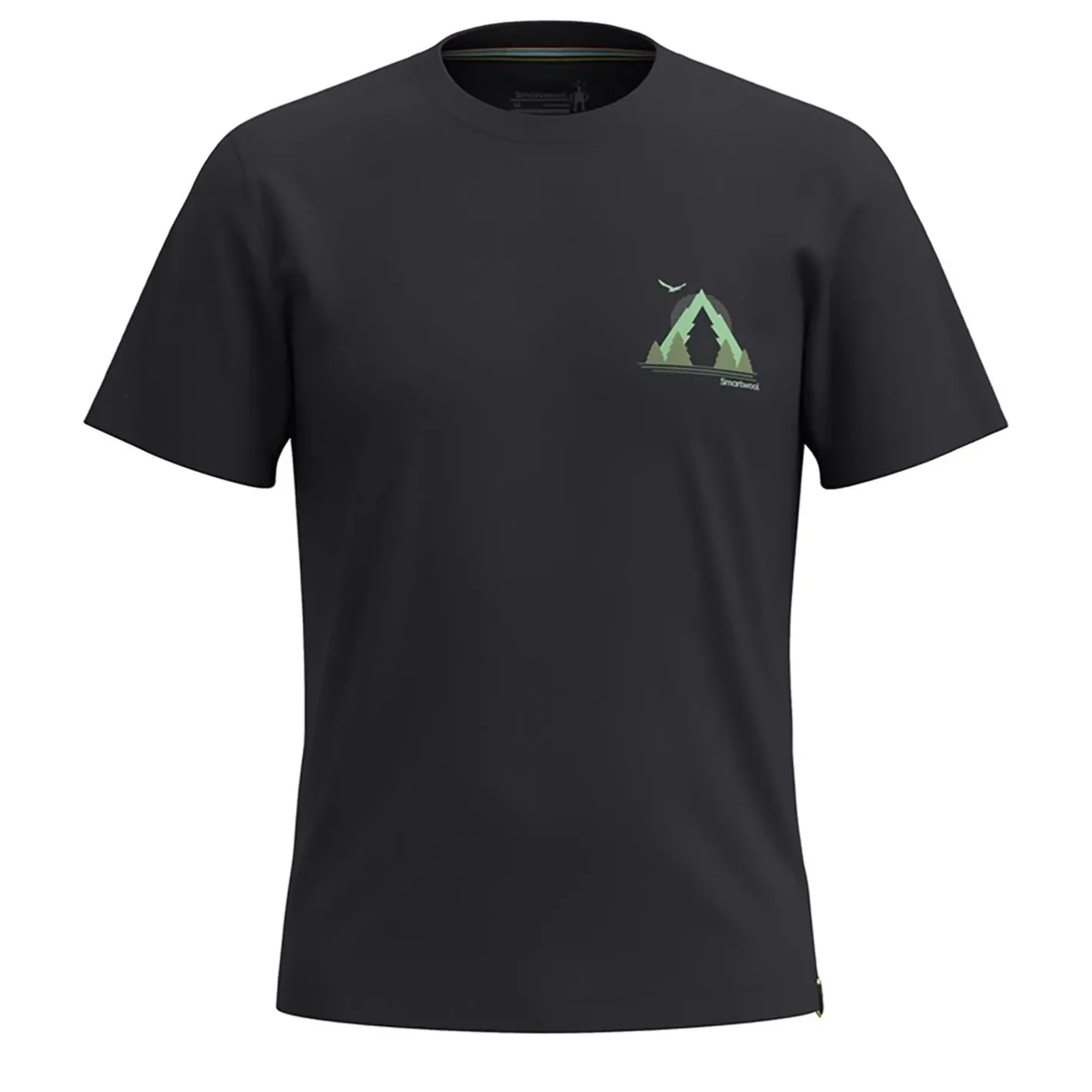 Et Grønnere Valg T-Shirts|T-Shirts<Smartwool Go Far Mountain Logo Slim Fit
