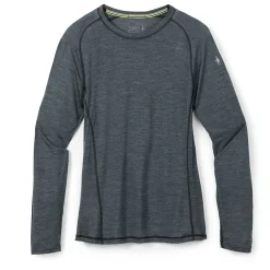 Smartwool T-Shirts<Mens Active Ultralite Long Sleeve Grå (CHARCOAL HEATHER)