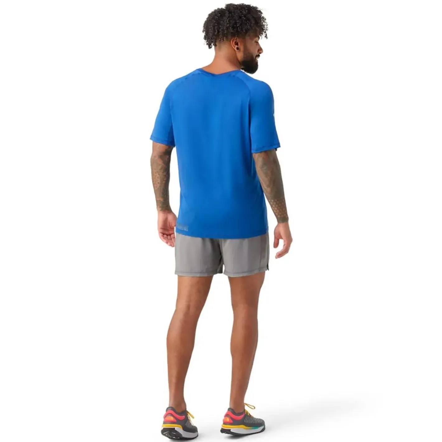 Smartwool T-Shirts<Mens Active Ultralite Graphic S/S Tee Blå (BLUEBERRY HILL)